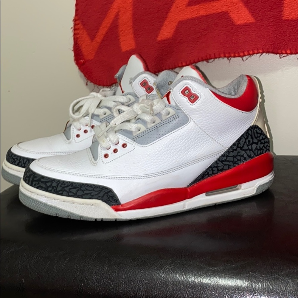 Jordan 3 fire red 2007 release